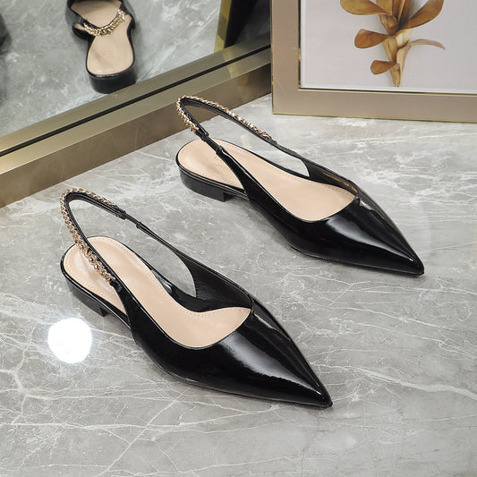 GG Signoria Ballet Flat Black