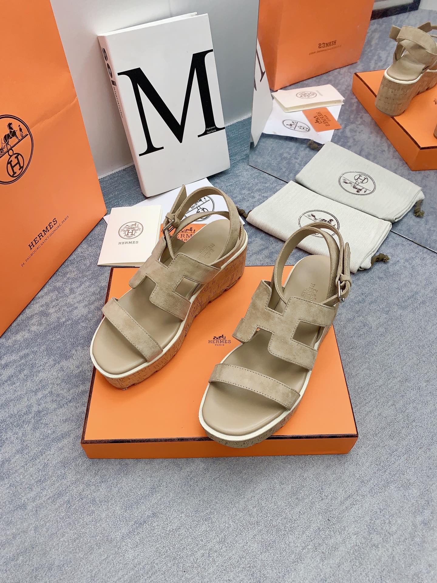 HAVANE 30 SANDAL IN TORTILLA BROWN SUEDE