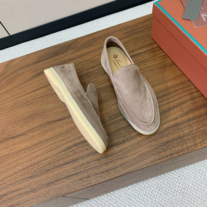 LP SUEDE SUMMER WALK LOAFERS BEIGE