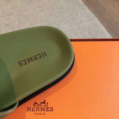 EMPIRE SANDAL LIGHT ARMY SUEDE
