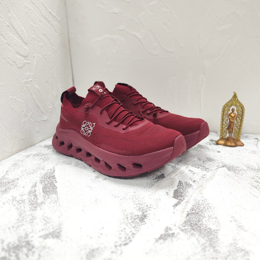 CLOUDTILT SNEAKER IN JAM RED RECYCLED POLYESTER