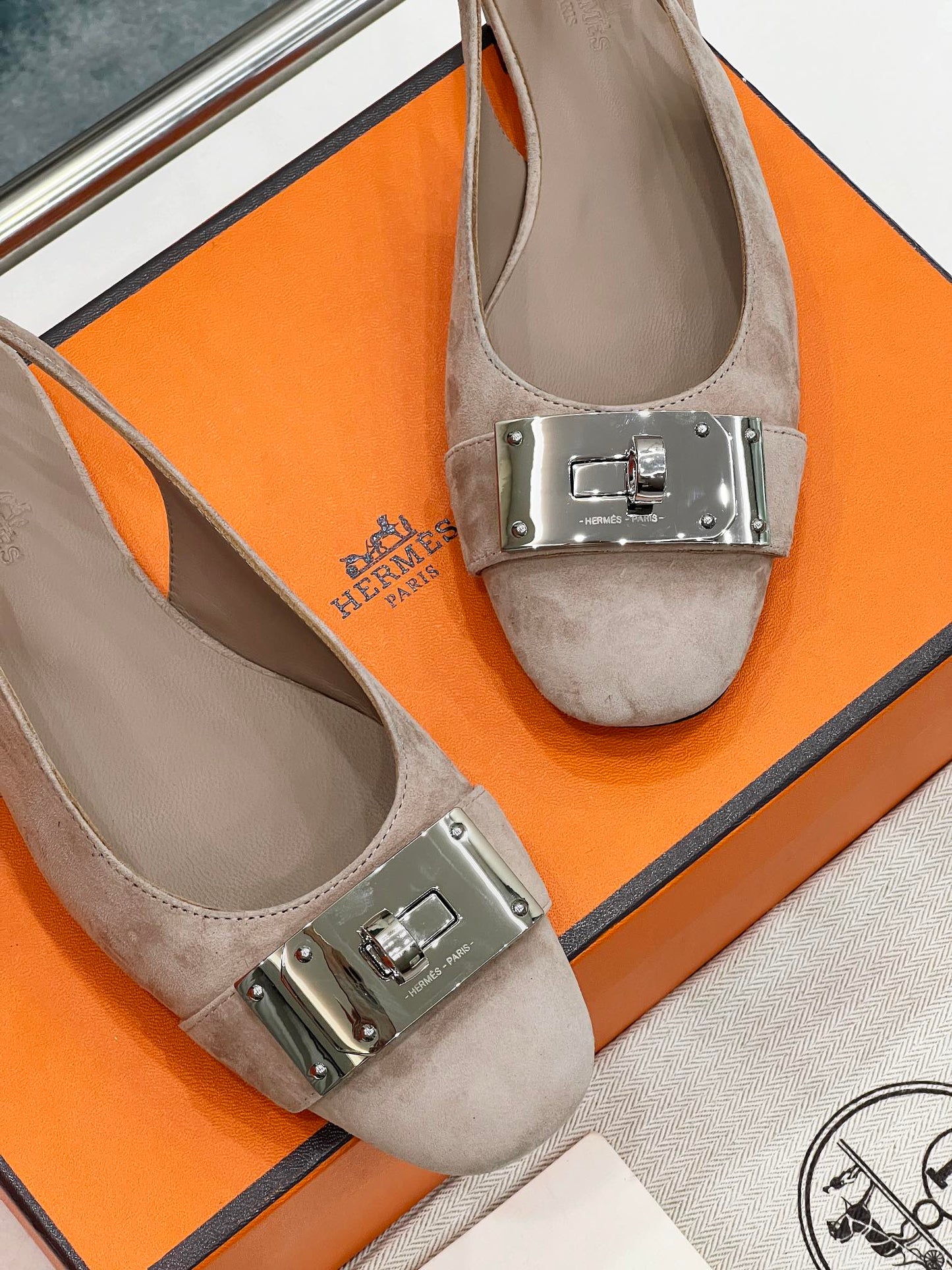 INNOCENTE SLINGBACK PINK NUDE SUEDE