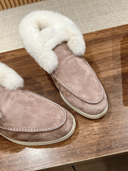 LP CLASSIC SUMMER CHARMS WALK LOAFERS CAMEL CALFSKIN