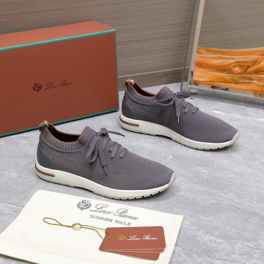 LP LADY FLEXY WALK SNEAKER IN GREY FABRIC