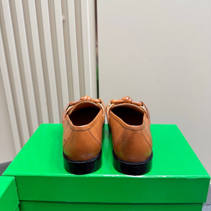 ASTAIRE LOAFER IN CINNAMON BROWN CALFSKIN